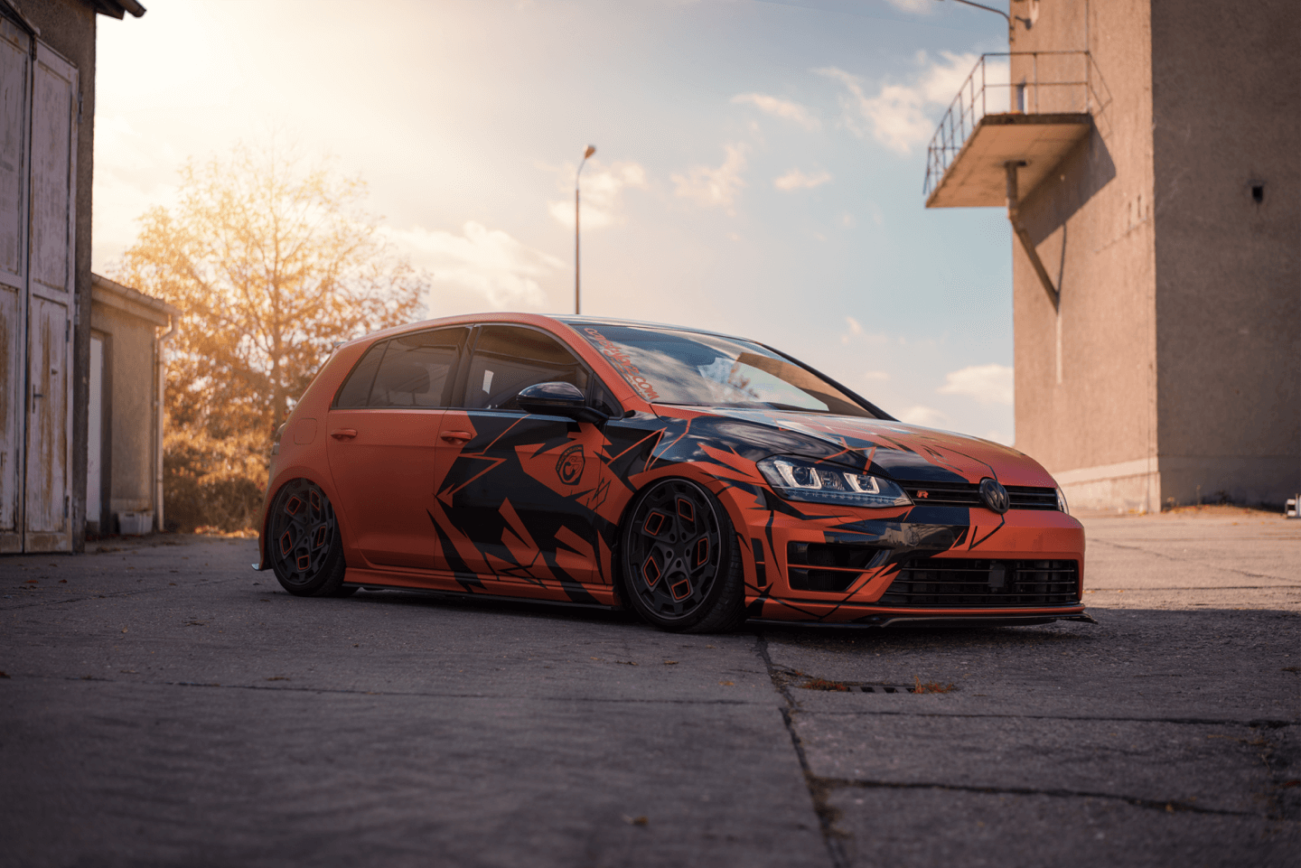 Fahrzeugvolierung VW Golf